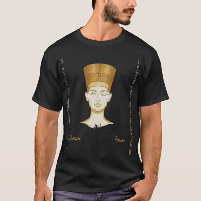 T-shirt Hatshepsut - Beauté éternelle, Puissance éternelle (Devant)