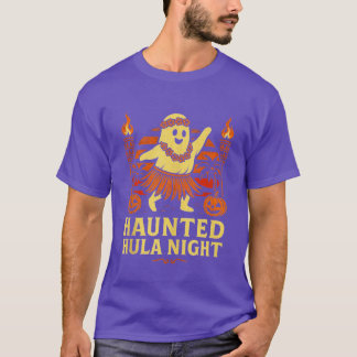 T-shirt Hauné Hula Night Drôle Fantôme Halloween Summerwee