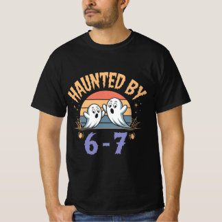 T-shirt Hauné par 6-7 Retro Ghost Halloween Design