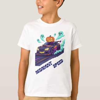 T-shirt Hauné Racer - Cool Halloween Race Car Enfants T-Sh
