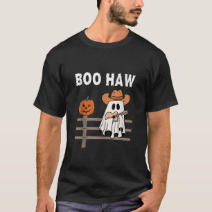 T-shirt Haunee Harmony Citrouille Boo Haw Guitar Cowboy Gh