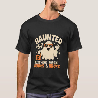 T-shirt Haunted by 6-7 Funny Ghost Halloween Design