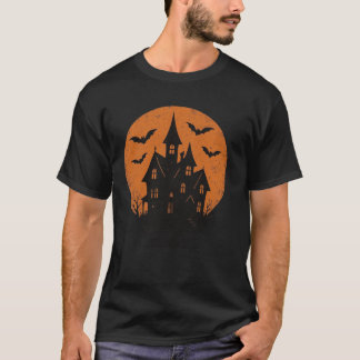 T-shirt Haunted Moon Halloween