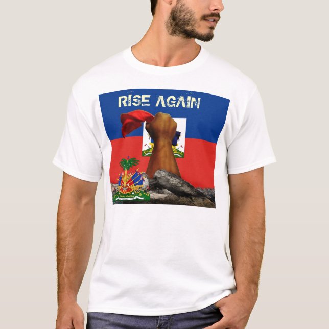 T-shirt Hausse du Haïti (Devant)