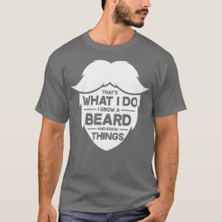 T-shirt Hausse-housse barbu à barbe 8