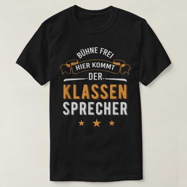 T-shirt Haut-parleurs, école, école primaire, enseignement (Design devant)