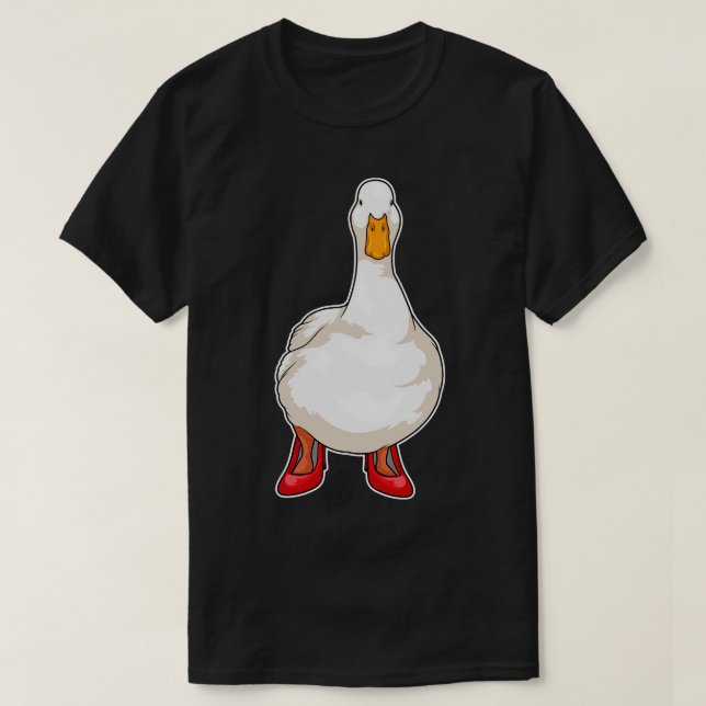 T-shirt Haut-talons de canard 1 (Design devant)