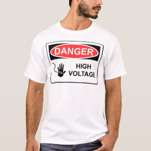 T-SHIRT HAUTE TENSION DE DANGER