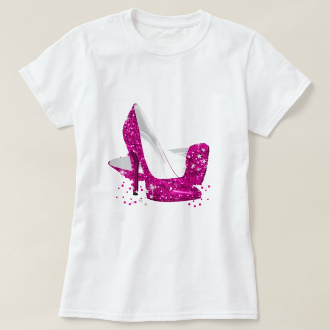 T-shirt Hautes collines roses (Design devant)
