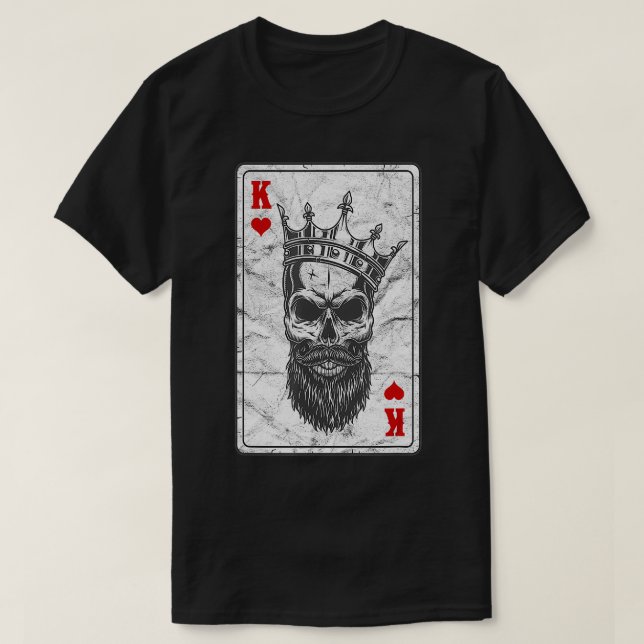 T-shirt Hauteur de coeur crânien d (Design devant)