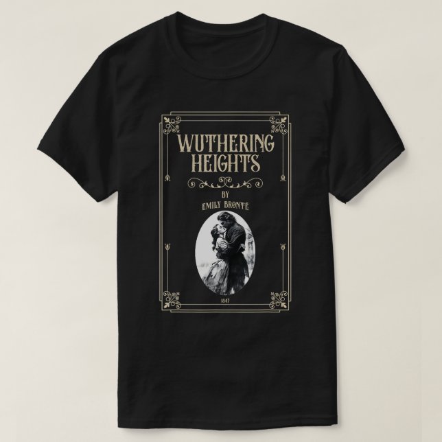 T-shirt Hauteurs de l'outrage Catherine Earnshaw e Heathcl (Design devant)