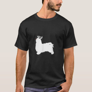 T-shirt Havanese Reindeer Christmas Dog 