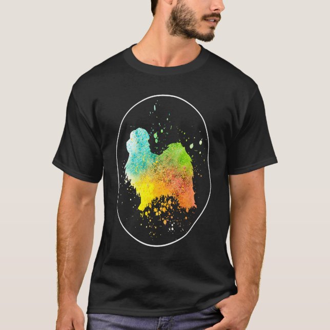 T-shirt Havanese Vintage  1 (Devant)