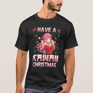 T-shirt Have A Kawaii Christmas Anime Girl Pajama
