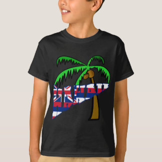 T-shirt Hawaï avec des produits de palmier