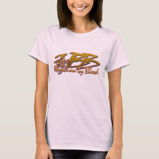 T-shirt Hawaïen par sang avec la ketmie