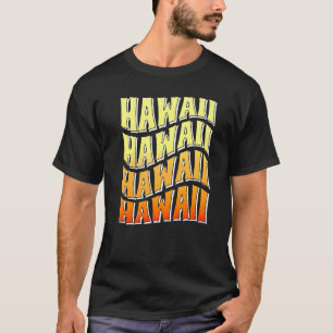 T-shirt Hawaii Aloha Hawaii Retro Hawaii Island Famille V
