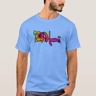 T-shirt Hawaii Hibiscus Tie Dye