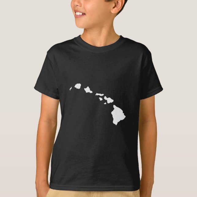 T-shirt Hawaii Huit îles (Devant)