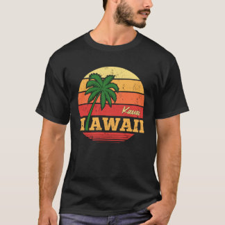 T-shirt HAWAII Kauai Beautiful Vacation Retro Souvenir