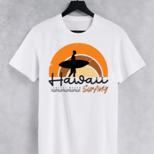 T-shirt Hawaii Lanikai Beach Surfing