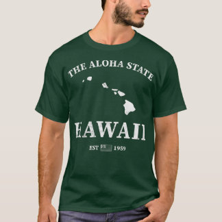 T-shirt Hawaii L'État D'Aloha