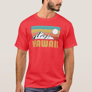T-shirt Hawaii Retro Vintage Hawaii Mountain Souvenir Cade