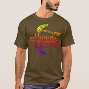 T-shirt Hawaii Vibes île de la tortue de mer Océan Été Alo