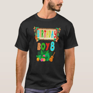 T-shirt Hawaiian Birday Party Matching Group