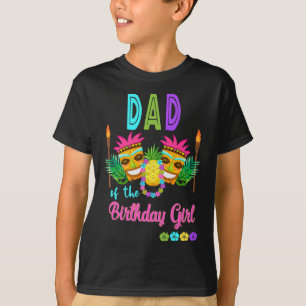 T-shirt Hawaiian Luau Anniversaire Partie correspondant Ti