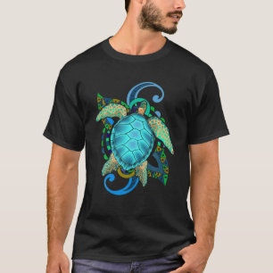 T-shirt Hawaiian Tribal Maori Ocean Animal Polynesian Sea