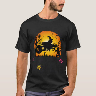 T-shirt Hawaiian Ukulele Uke Halloween My Broom Broke Now