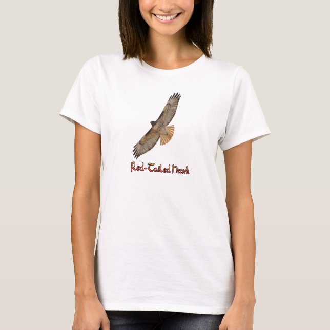 T-shirt Hawk à queue rouge (Devant)