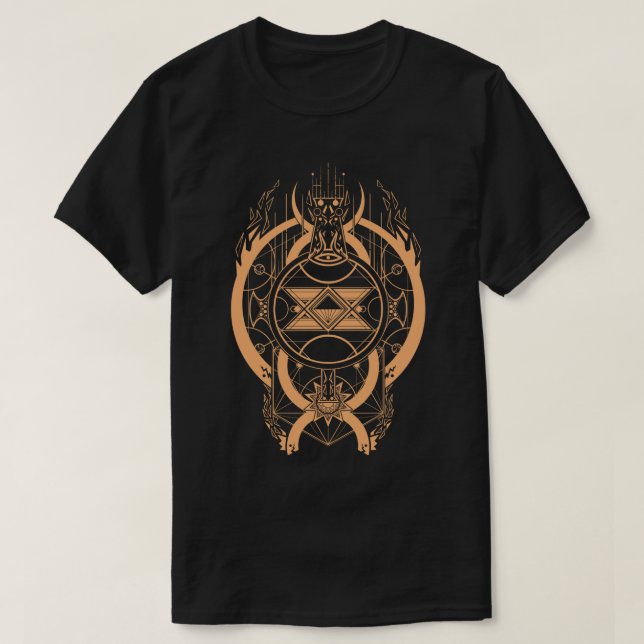 T-shirt Hawks dorés de l'Alchimie (Design devant)