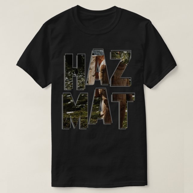 T-SHIRT HAZ MAT (Design devant)