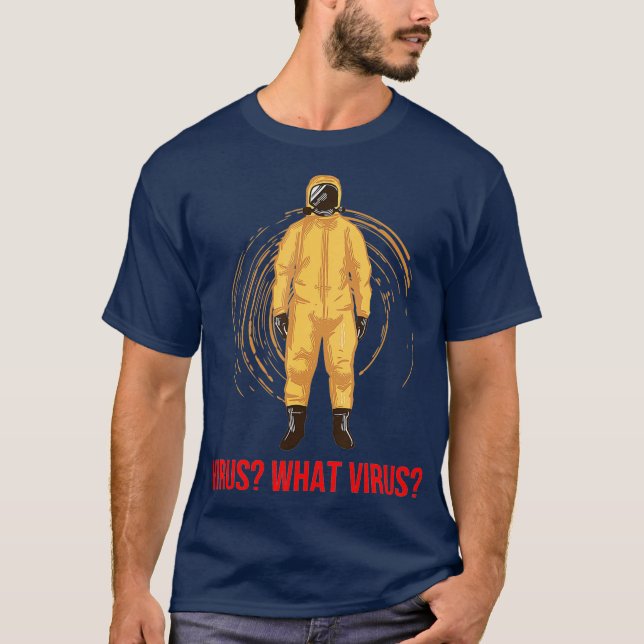 T-shirt Hazmat and Safety Suit for bacteria disease and (Devant)
