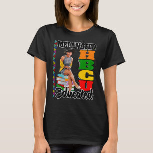 T-shirt HBCU Grad Shirts Femmes Historiquement Black Colle