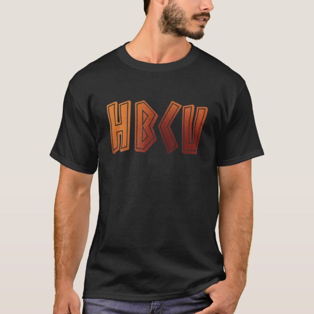 T-shirt HBCU Historiquement Black College Grad Student Mel (Devant)