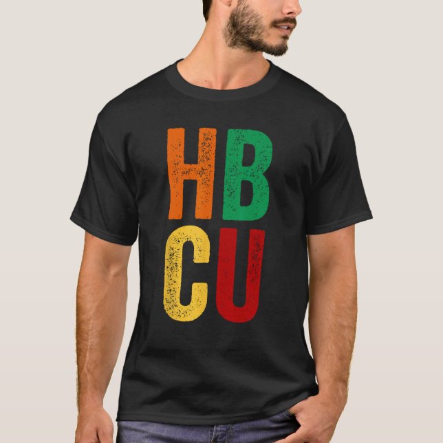 T-shirt HBCU Shirt Historique Black History Month College (Devant)