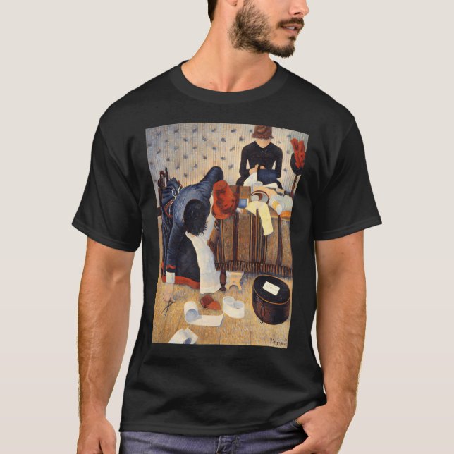 T-shirt Hd. Le Milliner Par Paul Signac. élevé (Devant)