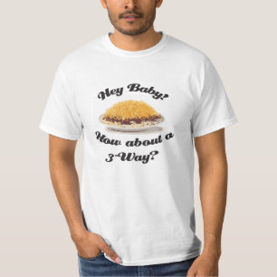 T-shirt Hé bébé ! Que diriez-vous de d'un à trois voie