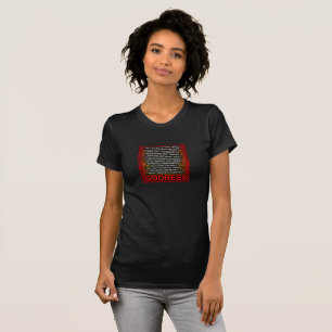 T-shirt Hé, ce n’est pas si facile d’être ... Déesse