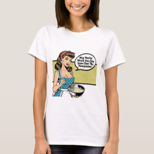 T-shirt Hé Darling Ferme les Cupcakes – Fille Sarcastique