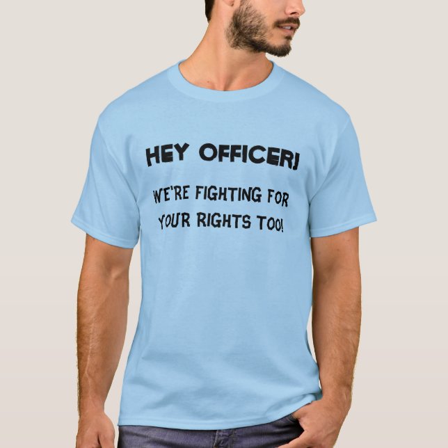 T-shirt Hé dirigeant ! (Devant)