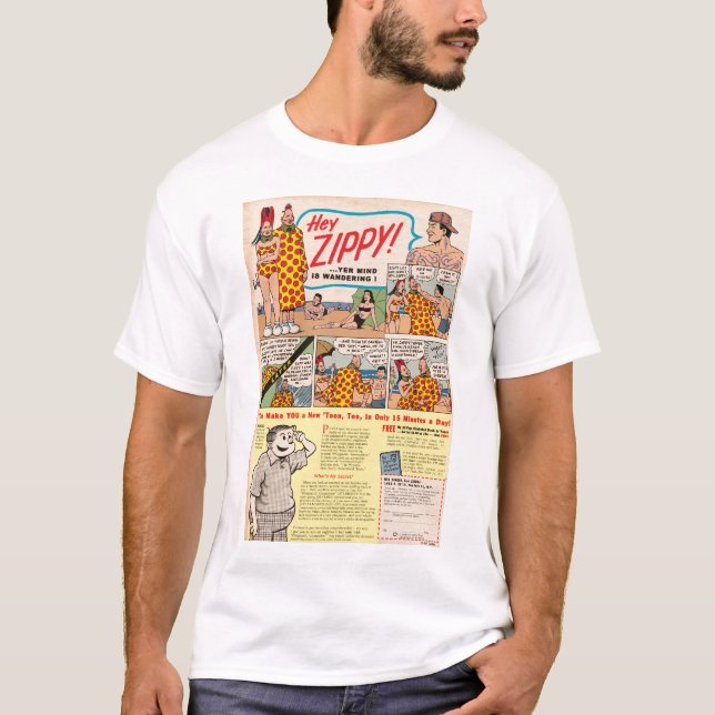 T-shirt Hé, ÉNERGIQUE ! L'esprit de YER erre ! ! (Devant)