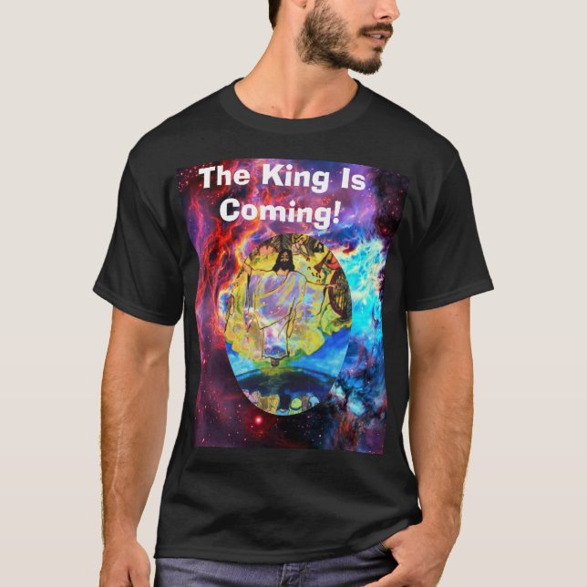 T-SHIRT HE IS COMING  (Devant)