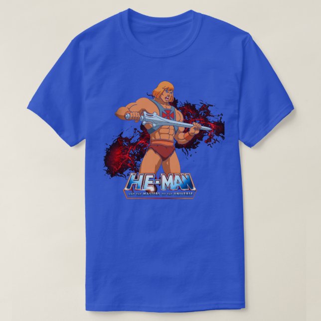 T-shirt He Man Masters of the Universe (Design devant)