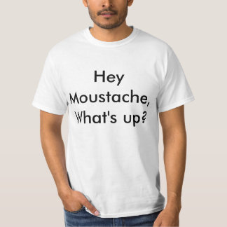 T-shirt Hé moustache