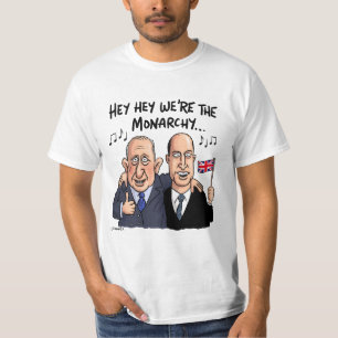 T-shirt Hé, on est la monarchie.