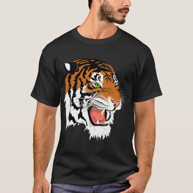T-shirt Hé tigre II (Devant)